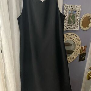 Jones Studio Classic Black Midi Dress